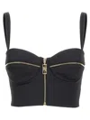 Elisabetta Franchi Balcony Top Tops Black In Black