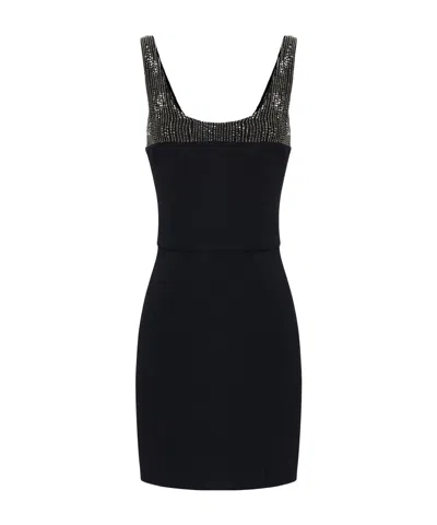 ELISABETTA FRANCHI ELISABETTA FRANCHI EMBELLISHED SLEEVELESS MINI DRESS