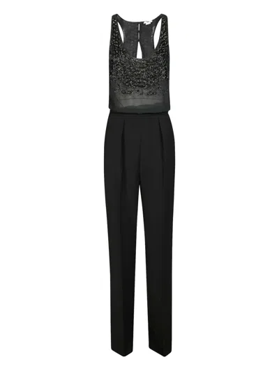 ELISABETTA FRANCHI BEADED JUMPSUIT