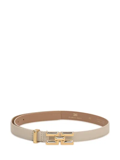 Elisabetta Franchi Belt In Neutral