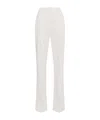 Elisabetta Franchi Belt-loop Casual Pants In White