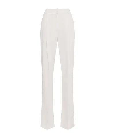 Elisabetta Franchi Belt-loop Casual Pants In Ivory