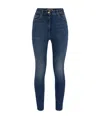 Elisabetta Franchi Striaght Leg Jeans In Blue