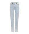 Elisabetta Franchi Belt-loop Jeans In Gray