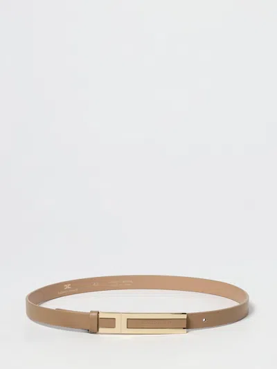 Elisabetta Franchi Belt Woman  In Brown