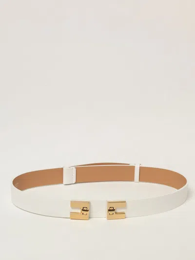 Elisabetta Franchi Belt Woman  In White