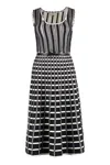 Elisabetta Franchi Micro-ruffles Detailed Midi Dress