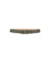 Elisabetta Franchi Belts In Military Green