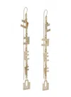 Elisabetta Franchi Earrings With Charm