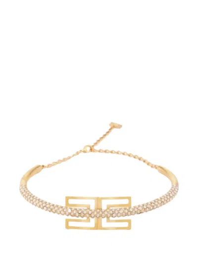 Elisabetta Franchi Bijoux Brass Necklace In Gold