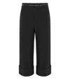 Elisabetta Franchi Poliestere Trousers In Black