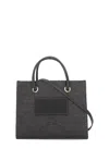 Elisabetta Franchi Black Canvas Bag