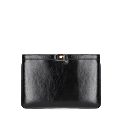 Elisabetta Franchi Black Clutch