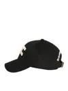 Elisabetta Franchi Black Hat With Logo In Black