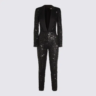 ELISABETTA FRANCHI BLACK JUMPSUIT