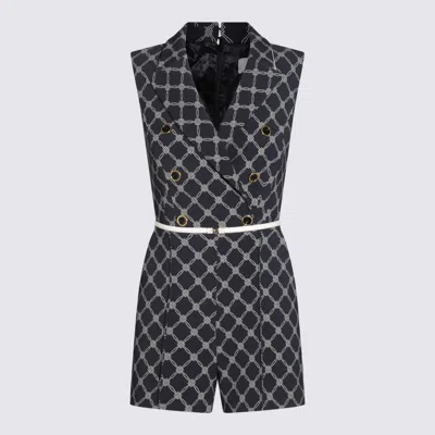 ELISABETTA FRANCHI BLACK JUMPSUIT