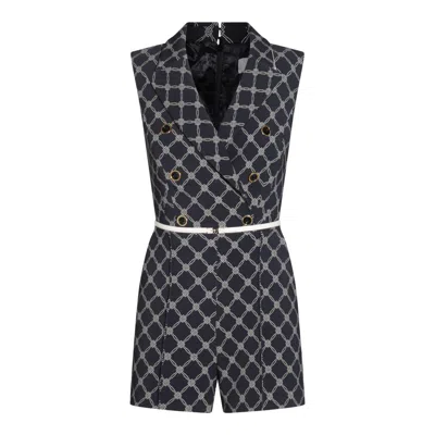 ELISABETTA FRANCHI ELISABETTA FRANCHI BLACK JUMPSUITS