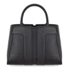 Elisabetta Franchi Black Medium Handbag In Black