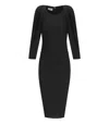 Elisabetta Franchi Robe Manteau Dress In Boucle Wool