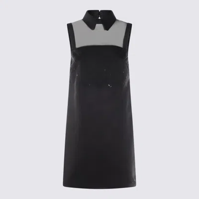 Elisabetta Franchi Black Mini Dress