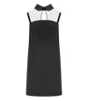 Elisabetta Franchi Dress With Embroidery And Sheer Panel