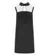 Elisabetta Franchi Dress With Embroidery And Sheer Panel