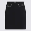 Elisabetta Franchi Black Mini Skirt