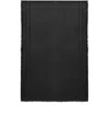 Elisabetta Franchi Black Monogram Foulard Scarf In Black
