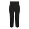 Elisabetta Franchi Flap Pockets High Waist Pleated Trousers In Black