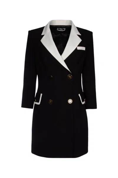 Elisabetta Franchi Robe Manteau Mini Dress In 685