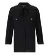 Elisabetta Franchi Black Shirt With Bow