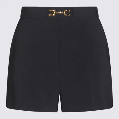 Elisabetta Franchi Black Shorts