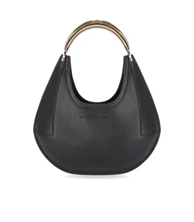 ELISABETTA FRANCHI BLACK SHOULDER BAG