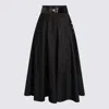 Elisabetta Franchi Skirts Blacks And Greys In Black