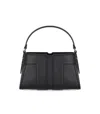 Elisabetta Franchi Monogram Tote Bag In Black