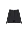 Elisabetta Franchi High-waisted Tailored Black Shorts