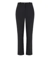 Elisabetta Franchi Women's Cropped Flared Trousers In Black