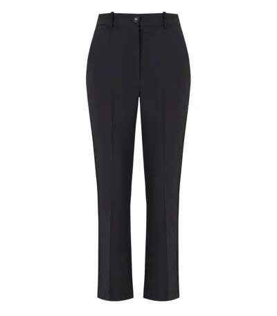 Elisabetta Franchi Black Smoking Trouser