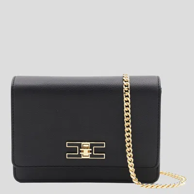 Elisabetta Franchi Black Top Handle Bag