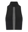 Elisabetta Franchi Black Top With Tulle In Black