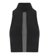 Elisabetta Franchi Black Top With Tulle In Black