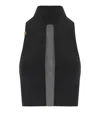 Elisabetta Franchi Black Top With Tulle In Black