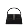 Elisabetta Franchi Black Handbag With Maxi Logo