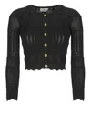 Shop Elisabetta Franchi Black Viscose Sweater