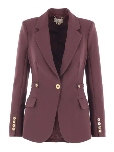 ELISABETTA FRANCHI BLAZER - ROJO