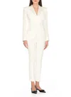 Elisabetta Franchi Blazer 1 Petto E Mezzo Blazer In Ivory