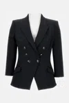 Elisabetta Franchi Blazer In Black