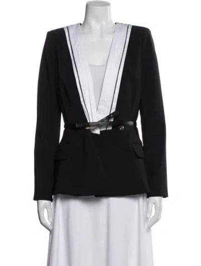 Pre-owned Elisabetta Franchi Blazer In Blue