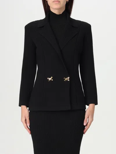 ELISABETTA FRANCHI BLAZER ELISABETTA FRANCHI WOMAN COLOR BLACK,G54801002