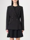 Elisabetta Franchi Blazer  Woman Color Black In Black